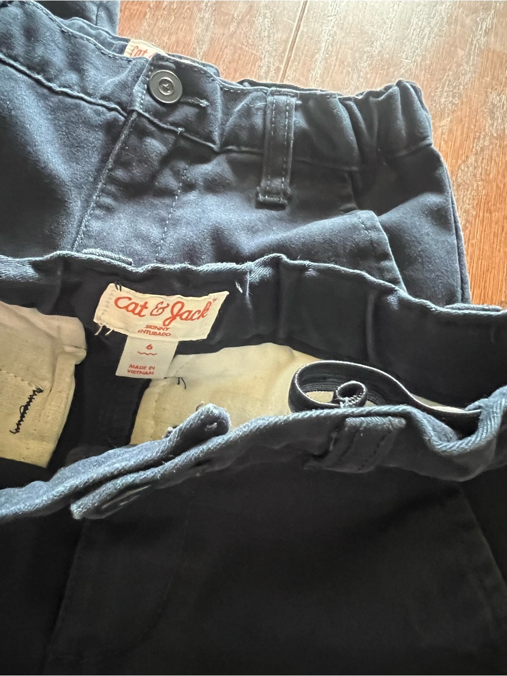 Navy Blue Uniform Pants for Boys - Picture 5 of 7